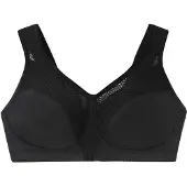 Sheego Sport bh zwart