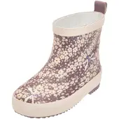 Playshoes Regenlaarzen beige / bruin / mauve / violetblauw