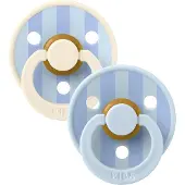 BIBS Studio Colour 2 Pack Block - Baby Blue | +0 maanden 1 St Speen