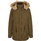 Brandit Winterparka 'Nila' olijfgroen