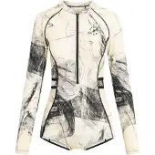 GOLD´S GYM APPAREL Sport body 'Faye' zwart / wit / wolwit