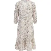 Usha Jurk gemengde kleuren / offwhite