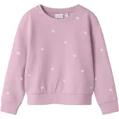 Name it Sweatshirt 'NMFValba' rosa / offwhite