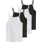 Name It Kids Onderhemd zwart / wit
