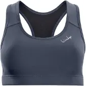 Winshape Sport bh 'SB102C' antraciet / wit