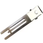 Comair hårclips i metal med tre ben 3150126 20 stk.