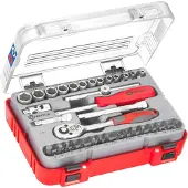 Connex Dopsleutelset Profi 1/4 40Dlg - COX580235