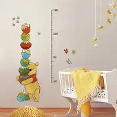 RoomMates Muursticker groeimeter Winnie The Pooh