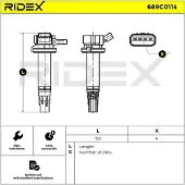 RIDEX 689C0114 Bobine
