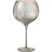 Jline Wijnglas oneffen glas transparant