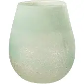 Jline Windlicht scavo glas aqua large