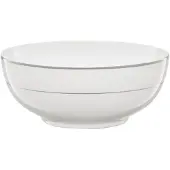 Ambition Aura Zilveren Slakom 16cm - Elegant Porselein