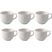 Villeroy & Boch Koffiekop Afina White 150 ml (6 delig)
