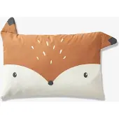 Vertbaudet Babykussensloop BABY FOX hazelnoot