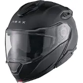 NEXX X.Lifetour Plain, opklapbare helm ,Mat-Zwart ,L