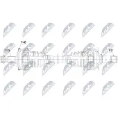 NTY Aandrijfas NPW-ME-140