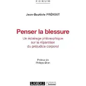 Lgdj Penser la blessure