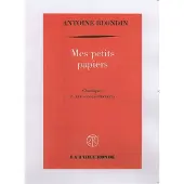 Table ronde Mes petits papiers
