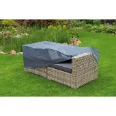 Nature - Tuinmeubelhoes - Beschermhoes voor loungebank - 2-zits - H60 x 170 x 90cm
