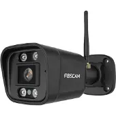 Foscam V8P, 4K/8MP dual-band WiFi buitencamera - Zwart