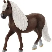 Schleich Boerderij Wereld - Realistische Zwart-Woud Merrie Speelgoed Paard Figurine voor Kinderen, Vanaf 3 Jaar