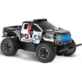 Carrera RC voertuig Auto - RC Auto Ford F-150 Raptor Police - Zwart Wit - 2,4GHz RC Model Kant en Klaar - 1:18 -
