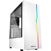 Sharkoon RGB Slider Midi-tower PC-behuizing Wit
