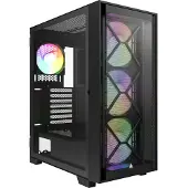 Montech AIR 1000 Premium Midi Tower Tempered Glass Zwart Behuizing