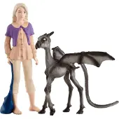 Schleich WIZARDING WORLD - Luna Lovegood en Terzieler - Luna Lovegood & Baby Thestral - Harry Potter - 42636