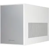 Silverstone SST-SG17W Micro-ATX Mini ITX behuizing - wit - Kubusvormige behuizing - ATX