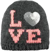 Barts I Love Kids Beanie Heather Grey