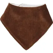Vertbaudet Set van 2 slabbetjes bandana Petit Nomade caramel set met ivoorprint