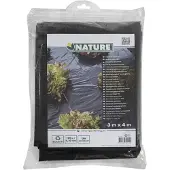 Nature - Afdekfolie - 4 x 6m - 100µ - Zwart - Multifunctioneel