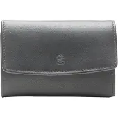 Esquire Leren Sleutelgeval Logo Key Case Black Zwart