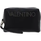 Valentino Toilettas Pie Re Soft Cosmetic Case Nero Zwart