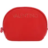 Valentino Cosmetische tas Pie Re Soft Cosmetic Case Rosso Rood