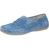 Sioux CARMONA-700 - Instappers - Kleur: Blauw - Maat: 37.5