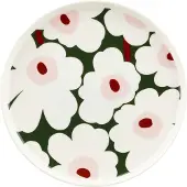 Marimekko Unikko bord Ø25 cm Groen