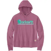 Carhartt Loose Fit Fall Graphic Dames Hoodie Maat