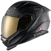 NEXX X.WST 3 Zero Pro Integraalhelm Koolstof/Goud M unisex zwart