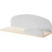 Paris Prix Kinderrek Kiddy, plank massief dennenhout, om op te hangen Wandplank MDF componenten gelakt, keuze 45 cm of 65 cm breed