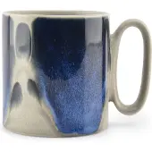 Salt & pepper Mok Paint Grey / Blue 390 ml (Set van 4)