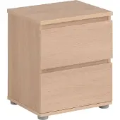 Parisot Nachtkastje Nux 2 laden - eik