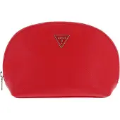 GUESS Utensil zak Dome Cosmetic Pouch Red Rood