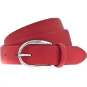 Vanzetti Leren Riem Classics 30mm Cambered Leather Belt W80 Red Rood