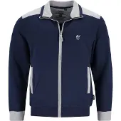 Hajo Heren homewear jasje blauw | Maat 50
