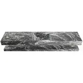 Mondiaz Alan DLux planchet 200cm met wastafel midden zonder kraangat lava