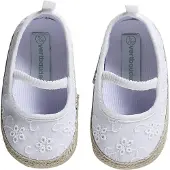 Vertbaudet Soepele elastische babyschoentjes wit