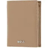 HUGO BOSS Leren Portemonnee Classic Grained Wallet Camel Lichtbruin