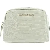 Valentino Cosmetische tas Fire Re Soft Cosmetic Case Ghiaccio Lichtgrijs